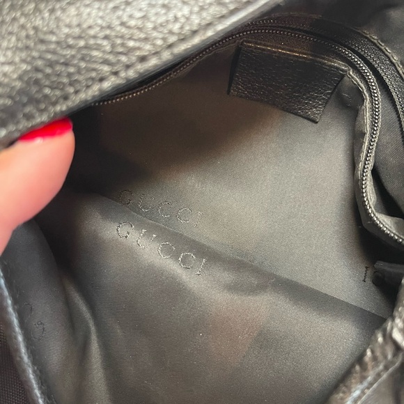 Black Gucci Jackie Canvas & Leather Bag - Picture 9 of 11